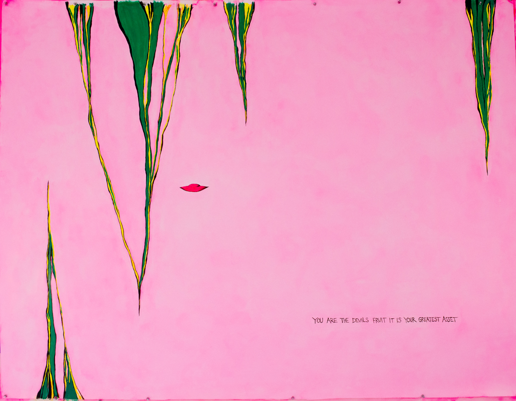 You are the devils fruit it is your greatest asset 46"x60"